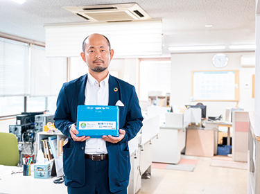 写真：高畠伸幸社長