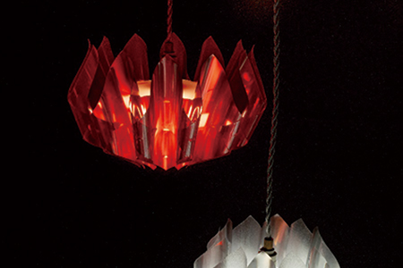 写真：Bloom lampshade series（ブルーランプシェードシリーズ）