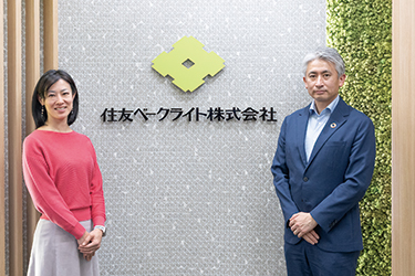 写真:お話しいただいた松澤氏、植田部長